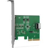 Icy Dock MB408A5 "EXLink" MCIO 4i (SFF-TA-1016) zu PCIe 5.0 x4 Adapter, Schnittstellenkarte 