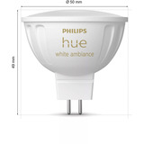 Philips HUE White Ambiance MR16 Smarter Spot Einzelpack 400 lm, LED-Lampe 