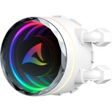 Sharkoon S90 RGB White AIO 360mm, Wasserkühlung weiß