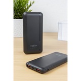 Ansmann Powerbank 20000mAh PB320PD schwarz, USB-C Power Delivery (PD 3.0)