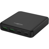 Ansmann USB-Ladegerät Desktop Charger DC465PD schwarz, 65 Watt, PD, Quick Charge 3.0