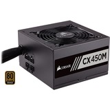Corsair CX450M 450W, PC-Netzteil schwarz, 2x PCIe, Kabel-Management, 450 Watt