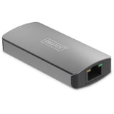 Digitus 4K Video Extender USB-C > HDMI, 30 Meter, HDMI Verlängerung schwarz, Sendeeinheit + Empfängereinheit