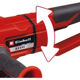 EINHELL Professional Akku-Winkelschleifer AXXIO 36/230 Q, 36Volt (2x18V) rot/schwarz, ohne Akku und Ladegerät