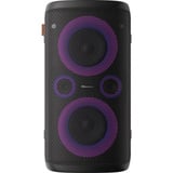 Hisense Party Rocker One Plus, Lautsprecher schwarz, IPX4-Wasserdichtigkeit, Karaoke Mode, UKW -Radio