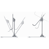 Inter-Tech Mobiltelefon- und Tablethalterung MTS-200 titan/grau, bis 10" und 500g