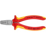 KNIPEX Crimpzange 97 68 145 A  für Aderendhülsen 0,25 - 2,5mm², VDE