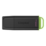 Kingston DataTraveler Exodia 256 GB, USB-Stick schwarz/grün, USB-A 3.2 Gen 1