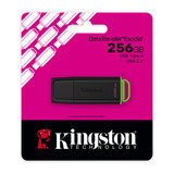 Kingston DataTraveler Exodia 256 GB, USB-Stick schwarz/grün, USB-A 3.2 Gen 1