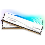 Mushkin DIMM 32 GB DDR5-6000 (2x 16 GB) Dual-Kit, Arbeitsspeicher weiß, MLB5C600DDDM16GX2, Redline Lumina White