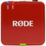 Rode Microphones Wireless GO (Gen 3), Mikrofon dunkelrot