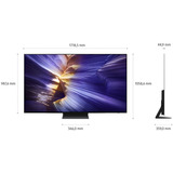 SAMSUNG 77" OLED S92F (GQ77S92FAEXZG), OLED-Fernseher 195 cm (77 Zoll), schwarz/titan, UltraHD/4K, Vision AI, PVR, Twin-Tuner, 100Hz Panel