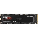 Samsung 990 PRO 1 TB, SSD PCIe 4.0 x4, NVMe 2, M.2 2280, intern