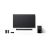 Sony HT-S40R, Heimkinosystem schwarz, HDMI, Bluetooth, Optischer Eingang