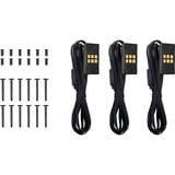 Thermaltake SWAFAN 120 EX INFINITY, Gehäuselüfter schwarz, 3er-Pack, 124 mm