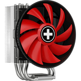 Xilence M404PRO, CPU-Kühler schwarz/rot, 120 mm