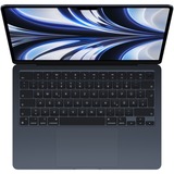 Apple MacBook Air 34,5 cm (13,6") 2022, Notebook schwarz, M2, 10-Core GPU, macOS, Deutsch, 34.5 cm (13.6 Zoll), 512 GB SSD