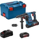 Bosch Akku-Bohrhammer GBH 36 VF-LI Plus Professional blau/schwarz, 2x Li-Ionen Akku 4,0Ah, in L-BOXX