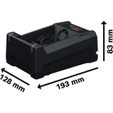 Bosch PRO Dual-Voltage-Ladegerät GAL 12V/18V-80 Professional schwarz, AMPShare Alliance