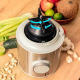 Cecotec Standmixer Grand Katana 2700MAX Total Destroy edelstahl/weiß, 2.700 Watt, 1,8 Liter