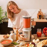 Cecotec Standmixer Grand Katana 2700MAX Total Destroy edelstahl/weiß, 2.700 Watt, 1,8 Liter