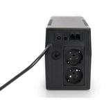 Digitus Line-Interaktive USV, 600 VA/360 Watt schwarz