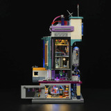 Lumibricks Cyberpunk Neoncity Cyber Couture Galleria, Konstruktionsspielzeug 