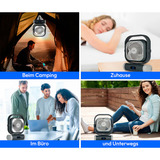 Medion LIFE Camping Ventilator E10 TF (MD 12065) grau/weiß