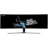SAMSUNG Odyssey C49HG90DMR, Gaming-Monitor 124 cm(49 Zoll), schwarz, UW-FullHD, Curved, HDR, 144Hz Panel