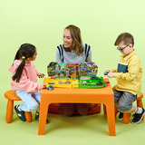 Spin Master Kinetic Sand - Deluxe Baustellen-Koffer, Spielsand 