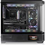 Thermaltake View 600 TG Black, Big-Tower-Gehäuse schwarz, Tempered Glass