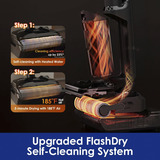 Tineco FLOOR ONE S7 Stretch, Nass-/Trockensauger schwarz