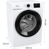 gorenje WPNEI84A1TS , Waschmaschine weiß/schwarz, ConnectLife, WLAN