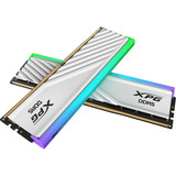 ADATA DIMM 32 GB DDR5-6400 (2x 16 GB) Dual-Kit, Arbeitsspeicher weiß, AX5U6400C3816G-DTLABRWH, XPG Lancer Blade RGB, INTEL XMP, AMD EXPO