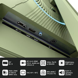 Arozzi Nova 24T1K200, Gaming-Monitor 61 cm (23.8 Zoll), grün, FullHD, IPS, HDMI, DP, Adaptive-Sync, HDR, 200Hz Panel