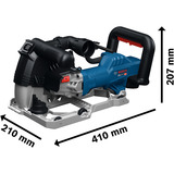 Bosch Mauernutfräse GNF20-40 in L-BOXX Boxed