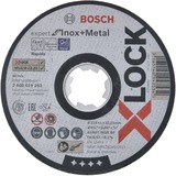 Bosch Professional PRO Stainless Steel and Metal X-LOCK Trennscheibe, Ø 115mm Bohrung 22,23mm, AS 60 T INOX BF, gerade