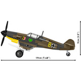 COBI Messerschmitt BF-109F, Konstruktionsspielzeug Maßstab 1:48