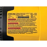 DEWALT Paneelsäge DWS 780, Kapp- und Gehrungssäge gelb, 1.675 Watt