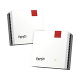 FRITZ!  Set 1700 2er-Pack, Repeater weiß/grau, Wi-Fi 7 mit bis zu 3,6 GBit/s