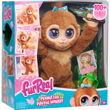 Just Play furReal Peanut laufender Affe mit Bewegungs- und Soundfunktion, Kuscheltier 