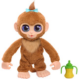 Just Play furReal Peanut laufender Affe mit Bewegungs- und Soundfunktion, Kuscheltier 