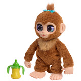 Just Play furReal Peanut laufender Affe mit Bewegungs- und Soundfunktion, Kuscheltier 
