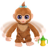 Just Play furReal Peanut laufender Affe mit Bewegungs- und Soundfunktion, Kuscheltier 