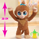Just Play furReal Peanut laufender Affe mit Bewegungs- und Soundfunktion, Kuscheltier 