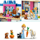 LEGO 43283 Disney Princess Cinderellas Tierpalast, Konstruktionsspielzeug 