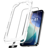 Nevox NEVOGLASS 3D, Schutzfolie transparent, iPhone 17 Air, mit Easy App