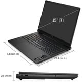 OMEN HyperX OMEN 15-ga0179ng, Gaming-Notebook schwarz, Intel® Core™ Ultra 7 245H, NVIDIA GeForce RTX 5060, 16 GB DDR5, 512 GB (512 GB SSD), ohne Betriebssystem