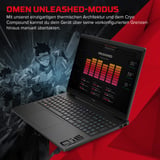 OMEN HyperX OMEN 15-ga0179ng, Gaming-Notebook schwarz, Intel® Core™ Ultra 7 245H, NVIDIA GeForce RTX 5060, 16 GB DDR5, 512 GB (512 GB SSD), ohne Betriebssystem