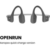Shokz OpenRun, Kopfhörer grau, Bluetooth